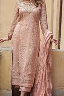  Embroidered Salwar Suit In Nadia
